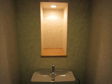 トイレ飾り棚
