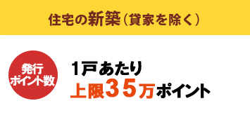 住宅の新築(貸家を除く)