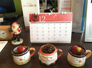 Xmas仕様に変身(*^_^*)♪