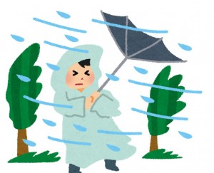 暴風雨((+_+))